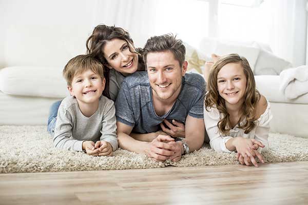 Family on Floor in Arizona Homes